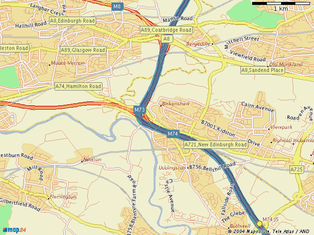 Directions map