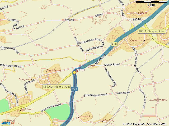 Directions map