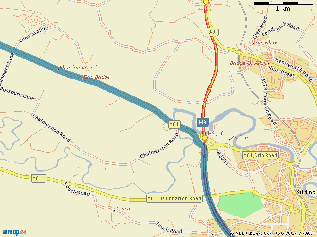 Directions map